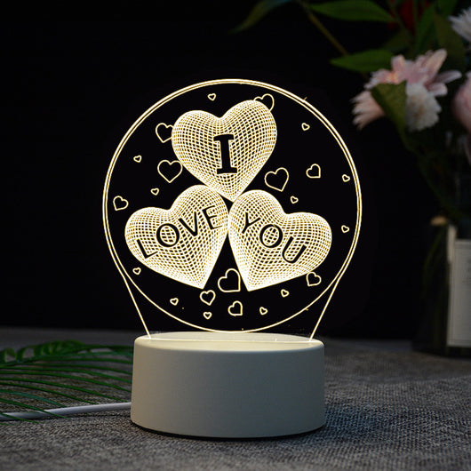 Lámpara LED Táctil Multicolor para Mesita de Noche - Image 3
