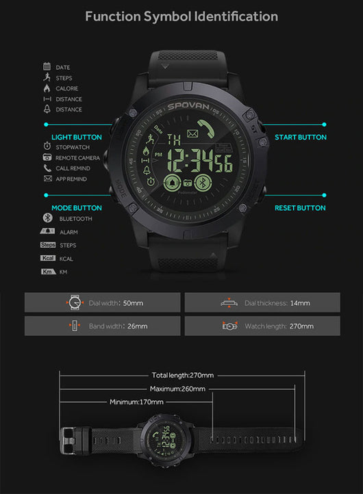 Reloj Inteligente Deportivo Resistente al Agua con Monitor de Actividad - Image 7
