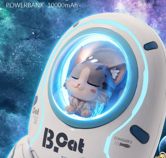 Power Bank Cápsula Espacial Gato Mantequilla - Diseño Anime Shiba Inu - Image 12