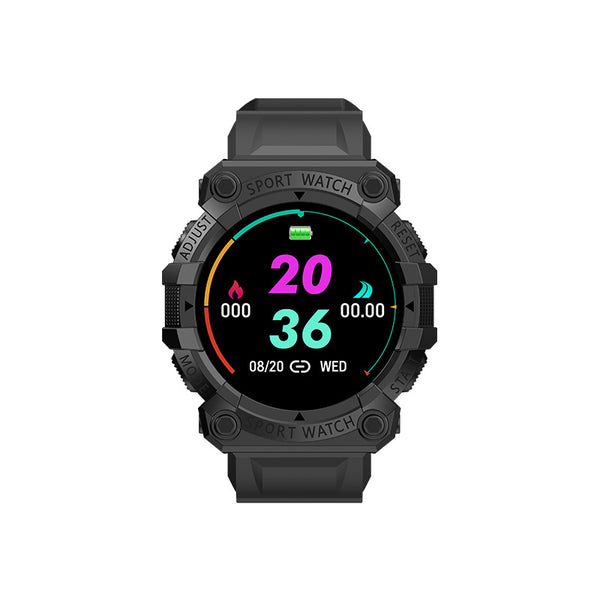 Pulsera Inteligente FD68 Pantalla Redonda Monitor Cardíaco