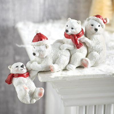 Adornos Navideños de Resina y Manualidades para Decoración Interior