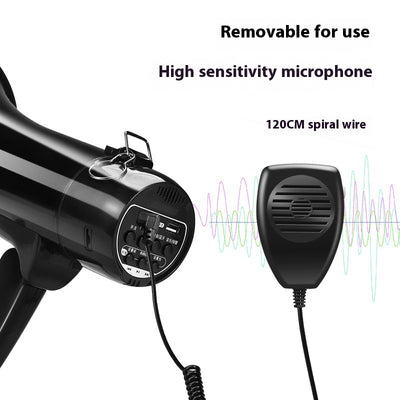 Altavoz Portátil de Alta Potencia con Grabación y Carga - Image 3