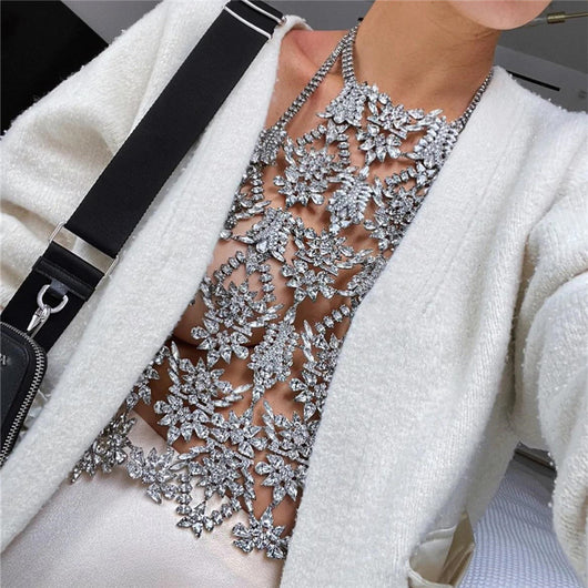 Cadena de Pecho Luxury Circón Completo - Body Chain Elegante - Image 9