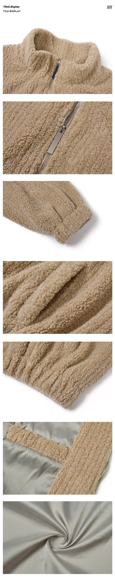 Abrigo de Ante Sintético Grueso para Hombre - Image 7