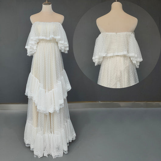 Vestidos de Novia con Lunares para Mujer - Diseño Elegante y Moderno - Image 14