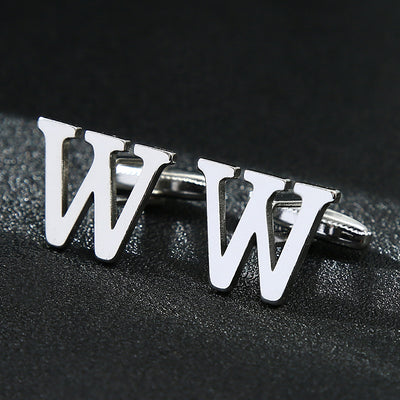 Gemelos de Letras del Alfabeto para Hombre - Botones Franceses Elegantes - Image 38