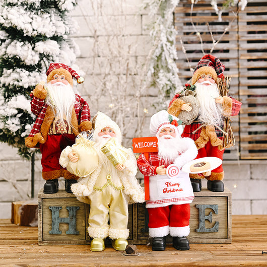 Figura Decorativa de Santa Claus de Pie - Image 16