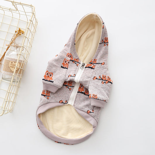 Suéter Abrigo para Perro con Cierre - Diseño Casual con Patrón - Image 10