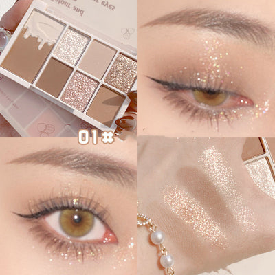 Paleta de Sombras de Ojos 7 Colores Mate y Perlado - Image 4
