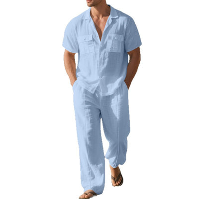 Traje de Trabajo Ejecutivo Manga Corta para Hombre - Image 4