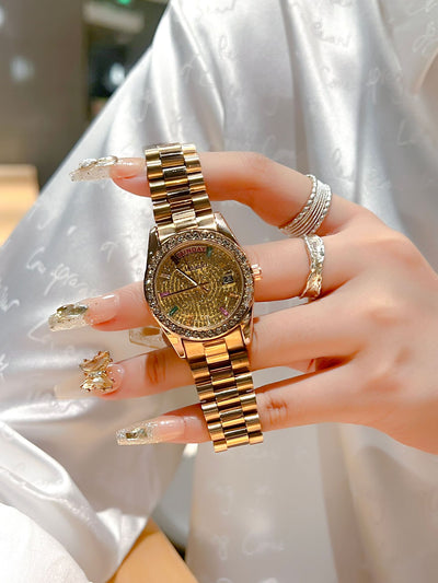 Reloj de Acero Inoxidable Resistente al Agua para Mujer - Image 11