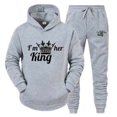 Conjunto Deportivo King Queen para Él y Ella - Sudadera y Pantalón - Image 6