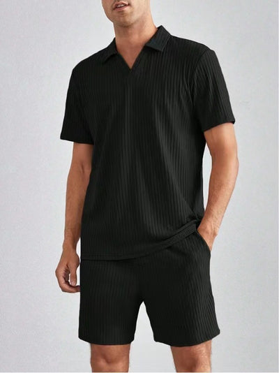 Conjunto Casual de Polo y Shorts para Hombre - Image 15