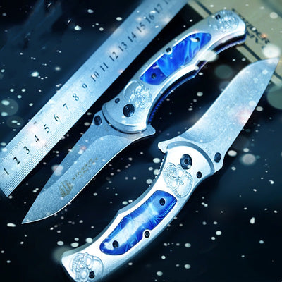 Cuchillo Plegable Multiusos - Defensa Personal y Cocina