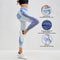 Pantalones de Yoga Denim Melocotón para Mujer
