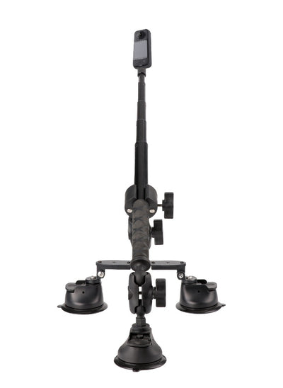 Soporte Panorámico con Ventosa para Cámara y Raqueta en Techo de Auto - Image 12