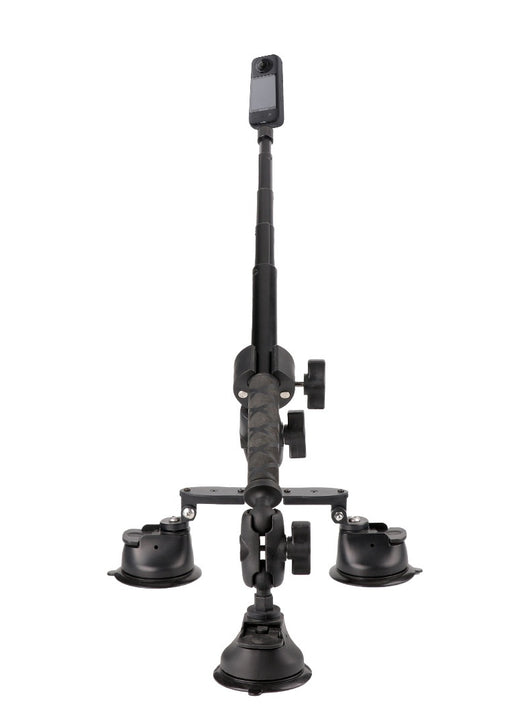 Soporte Panorámico con Ventosa para Cámara y Raqueta en Techo de Auto - Image 12