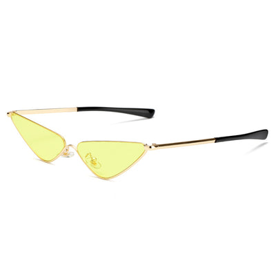 Gafas de Sol Triangulares Minimalistas Montura Pequeña - Image 4