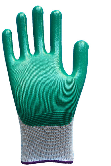 Guantes Protectores Reforzados de Goma Industrial con Recubrimiento Plástico Impregnado - Image 4