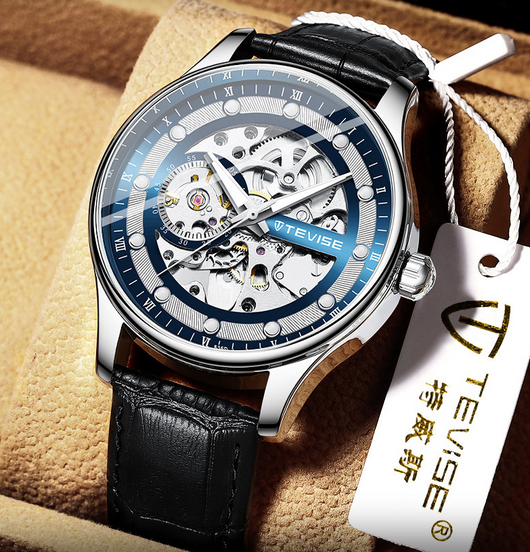 Reloj Mecánico Resistente al Agua con Diseño Hueco Moderno - Image 7
