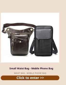 Bolsa Bandolera de Cuero Genuino para Hombre - Estilo Casual - Image 12