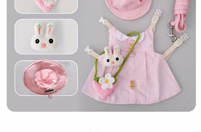 Arnés con Correa y Vestido para Conejo - Ropa Adorable para Mascotas - Image 7