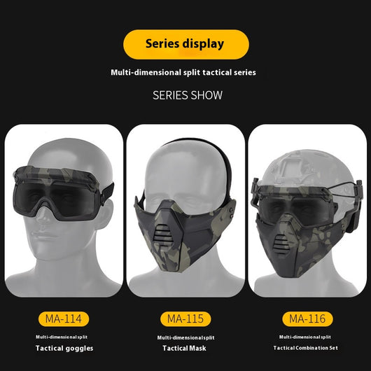 Gafas Tácticas Multifuncionales para Exterior - Dos Modos de Uso - Image 3
