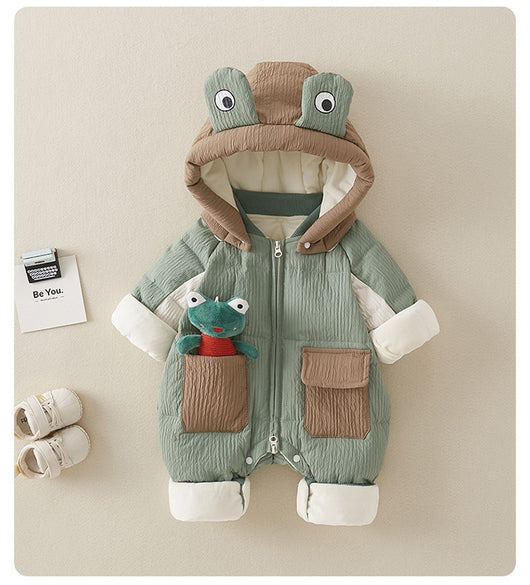 Mono Acolchado para Bebé Niño Invierno con Forro Polar - Image 13