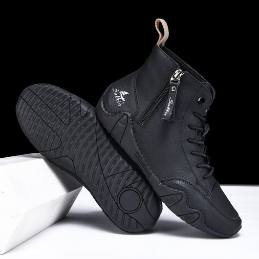 Botas Altas Artesanales para Hombre - Estilo Casual y Cómodo - Image 35