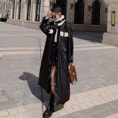 Abrigo de Invierno para Mujer con Detalles de Piel de Conejo y Algodón - Image 10