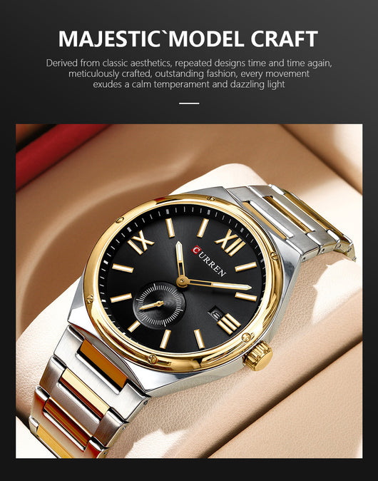 Reloj Deportivo Hombre Resistente al Agua Multifunción Cuarzo - Image 12