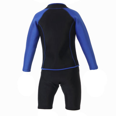 Traje de Buceo Infantil de Dos Piezas con Manga Larga - Image 49