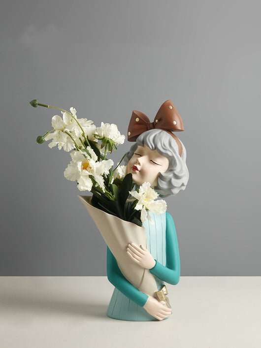 Arreglo Floral Decorativo con Flores Secas - Adorno para Sala y Televisor - Image 6