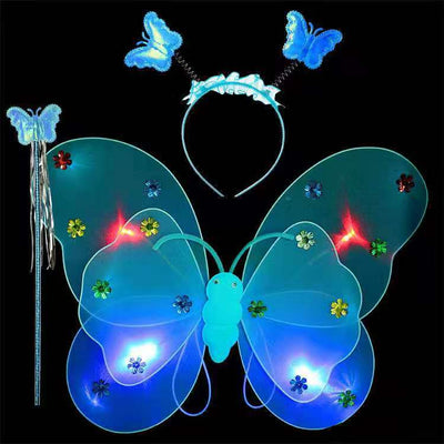 Alas de Mariposa Luminosas con Luces LED para Niños - Image 11