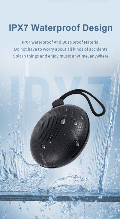Parlante Bluetooth Portátil Impermeable con Luces LED Multicolor - Image 15