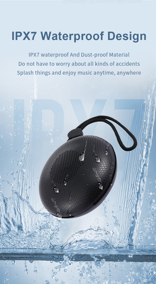 Parlante Bluetooth Portátil Impermeable con Luces LED Multicolor - Image 15