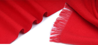 Bufanda Reversible de Terciopelo para Hombre con Borlas - Image 8