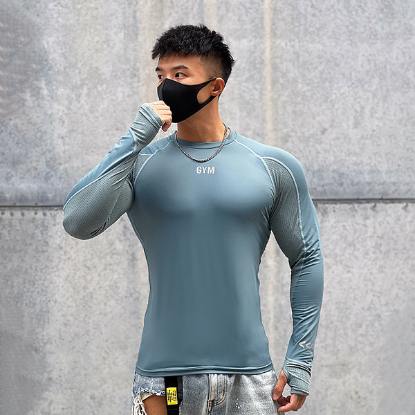 Playera Deportiva Slim Fit para Hombre - Colores Sólidos