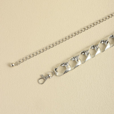 Cadena de Cintura Acrílica Decorativa - Cinturón Body Chain Rectangular - Image 11