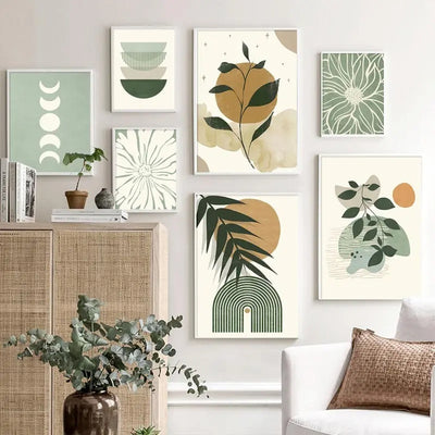 Cuadro Decorativo de Plantas Verdes - Image 22