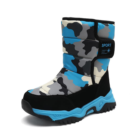 Zapatillas Altas de Camuflaje Unisex para Niños - Image 7