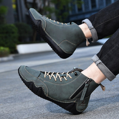 Botas Altas Artesanales para Hombre - Estilo Casual y Cómodo - Image 30
