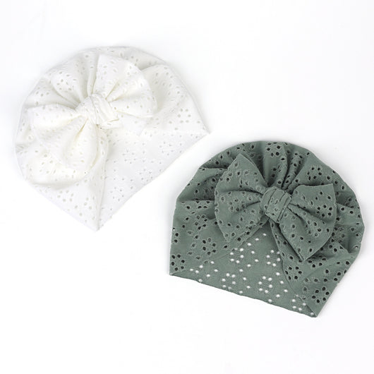 Gorro Veraniego Transpirable con Lazo - Diseño Calado - Image 10