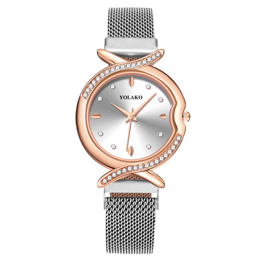 Reloj de Cuarzo para Mujer con Cristales de Diamante - Image 12