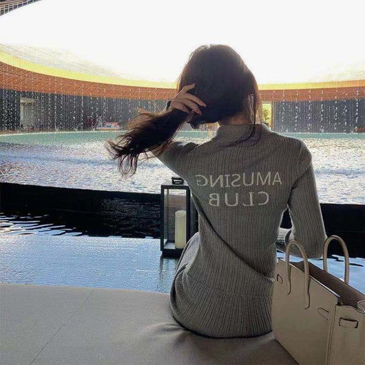 Conjunto Deportivo Mujer Pantalón Ancho Tejido Estilo Hong Kong - Image 8