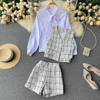 Chaleco Blazer Retro para Mujer - Traje Elegante de Temperamento - Image 4