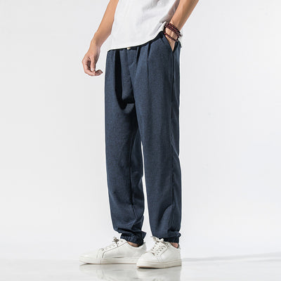 Pantalones de Lino Japonés para Hombre - Image 6