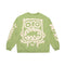 Loose Airflow Crew Neck Sweatshirt Little - Trendy Couple Style