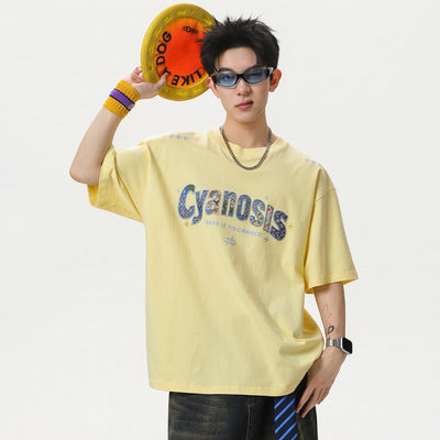Playera de Algodón con Parche Bordado para Hombre - Image 3