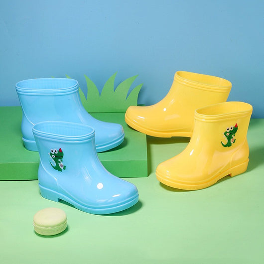 Botas de Lluvia Conejo Tubo Medio Niños Antideslizantes - Image 7